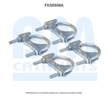 Uitlaat montageset Bm Catalysts FK50509