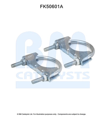 Uitlaat montageset Bm Catalysts FK50601