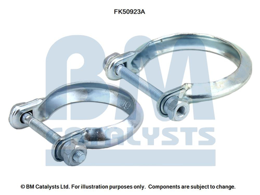 Uitlaat montageset Bm Catalysts FK50923