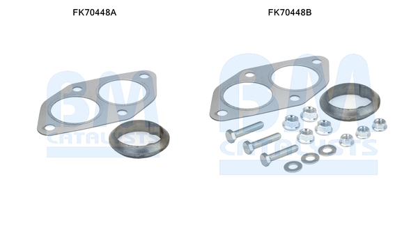 Uitlaat montageset Bm Catalysts FK70448