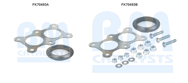 Uitlaat montageset Bm Catalysts FK70493