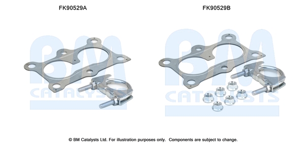 Katalysator montageset Bm Catalysts FK90529