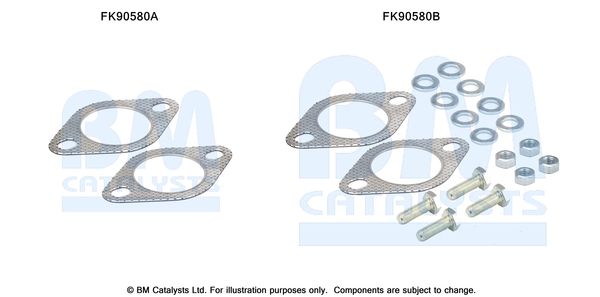 Katalysator montageset Bm Catalysts FK90580