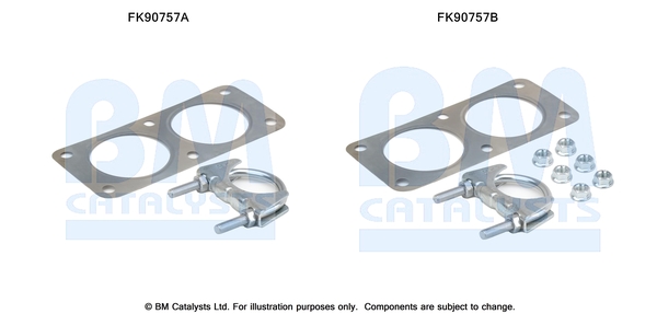 Katalysator montageset Bm Catalysts FK90757