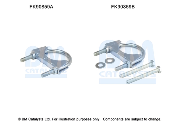 Katalysator montageset Bm Catalysts FK90859