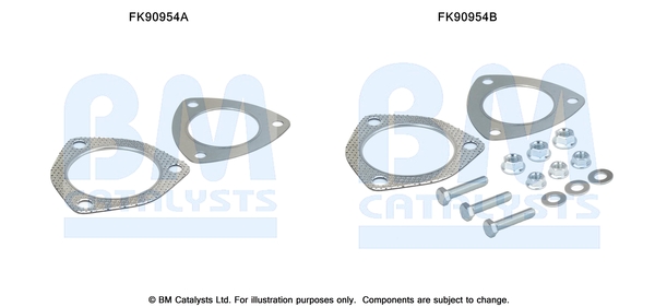 Katalysator montageset Bm Catalysts FK90954