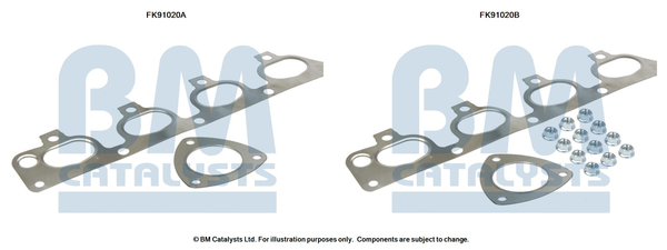 Katalysator montageset Bm Catalysts FK91020