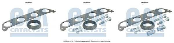 Katalysator montageset Bm Catalysts FK91339