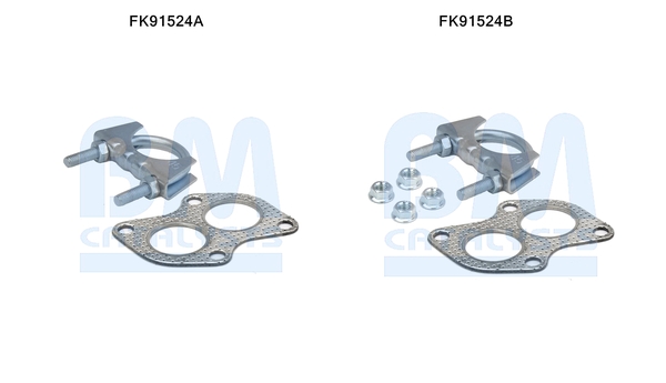 Katalysator montageset Bm Catalysts FK91524