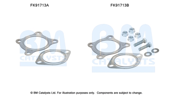 Katalysator montageset Bm Catalysts FK91713