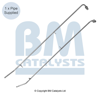 Drukleiding voor druksensor roetfilter Bm Catalysts PP11037A