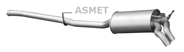 Achterdemper Asmet 01.048