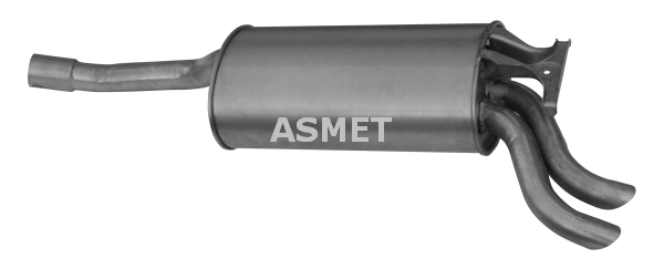 Achterdemper Asmet 01.050