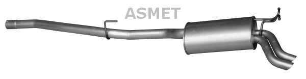 Achterdemper Asmet 01.075