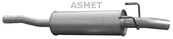 Achterdemper Asmet 02.054