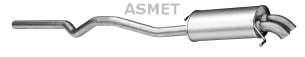 Achterdemper Asmet 04.109