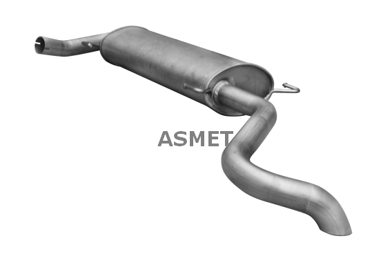 Achterdemper Asmet 09.110