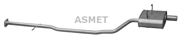 Achterdemper Asmet 12.019