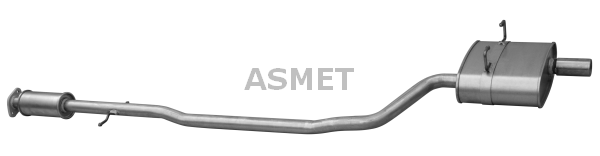 Achterdemper Asmet 12.025