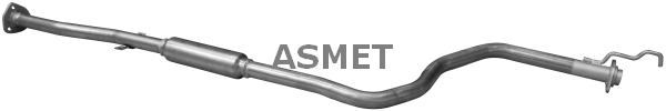 Asmet Uitlaatpijp 13.024