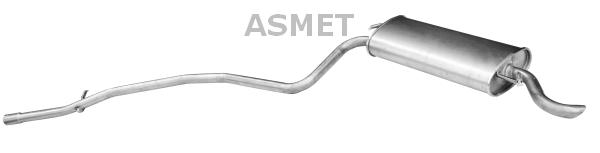 Achterdemper Asmet 16.022