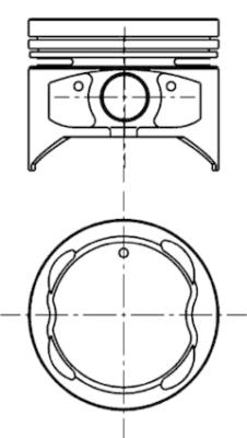 Zuiger Kolbenschmidt 40068600