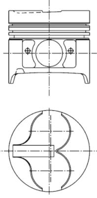 Zuiger Kolbenschmidt 40300600