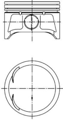 Zuiger Kolbenschmidt 40302600