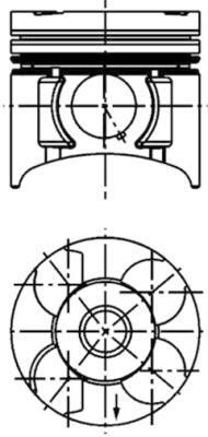 Zuiger Kolbenschmidt 40390600