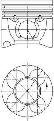 Zuiger Kolbenschmidt 40406600