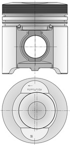 Zuiger Kolbenschmidt 40483600