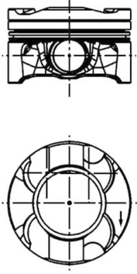 Zuiger Kolbenschmidt 40653600