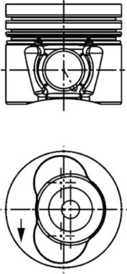 Zuiger Kolbenschmidt 40734600