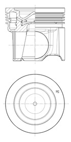 Kolbenschmidt Zuiger 40922600