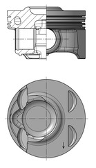 Zuiger Kolbenschmidt 41001600