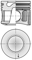 Zuiger Kolbenschmidt 41008600