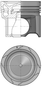 Zuiger Kolbenschmidt 41178600