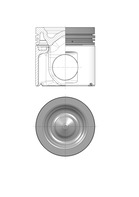 Zuiger Kolbenschmidt 40670600