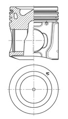 Kolbenschmidt Zuiger 41806600