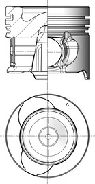 Zuiger Kolbenschmidt 41813600