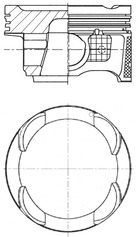 Zuiger Kolbenschmidt 41942620