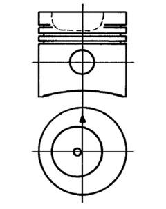 Zuiger Kolbenschmidt 90031600