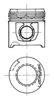 Zuiger Kolbenschmidt 90152600