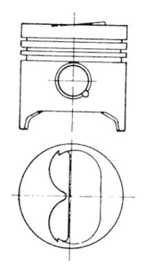 Zuiger Kolbenschmidt 90283600