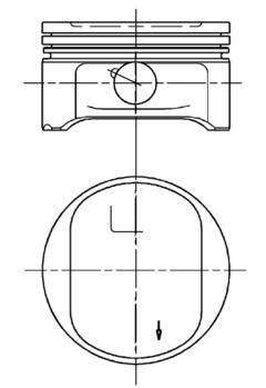 Zuiger Kolbenschmidt 90352600