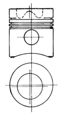 Zuiger Kolbenschmidt 90747700