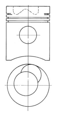Zuiger Kolbenschmidt 90947700