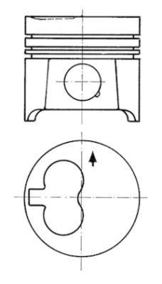 Zuiger Kolbenschmidt 94642700