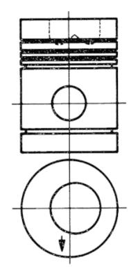 Zuiger Kolbenschmidt 91354600