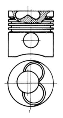 Zuiger Kolbenschmidt 91697610